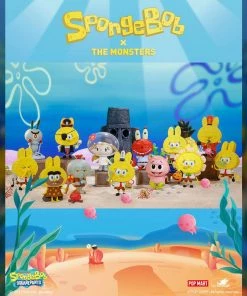 Spongebob X The Monsters Blind Box Series By How2Work X Pop Mart