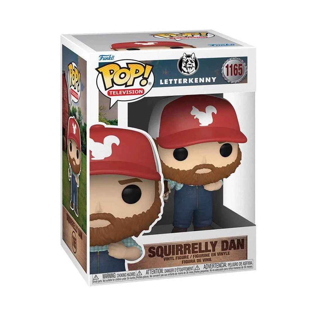 Squirrelly Dan #1165 Letterkenny Funko POP! TV 4 Squirrelly Dan #1165 Letterkenny Funko POP! TV