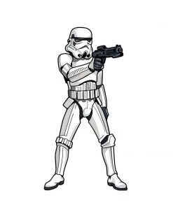 Stormtrooper #703 Star Wars: A New Hope FiGPiN Classic 8 Stormtrooper #703 Star Wars: A New Hope FiGPiN Classic