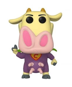In Stock Funko Super Cow #1071 Cow & Chicken Funko POP! Animation