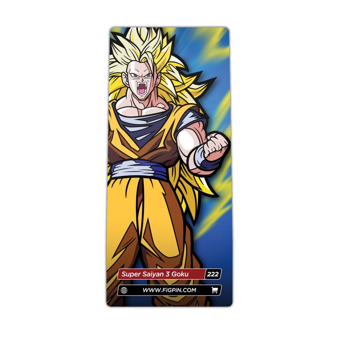 Super Saiyan 3 Goku #222 Dragon Ball Z FiGPiN Classic 5 Super Saiyan 3 Goku #222 Dragon Ball Z FiGPiN Classic