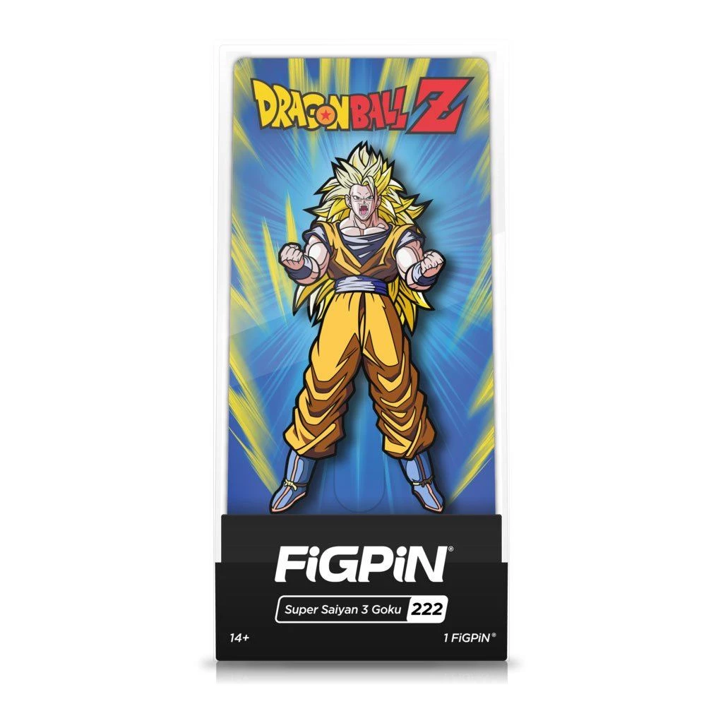 Super Saiyan 3 Goku #222 Dragon Ball Z FiGPiN Classic 4 Super Saiyan 3 Goku #222 Dragon Ball Z FiGPiN Classic