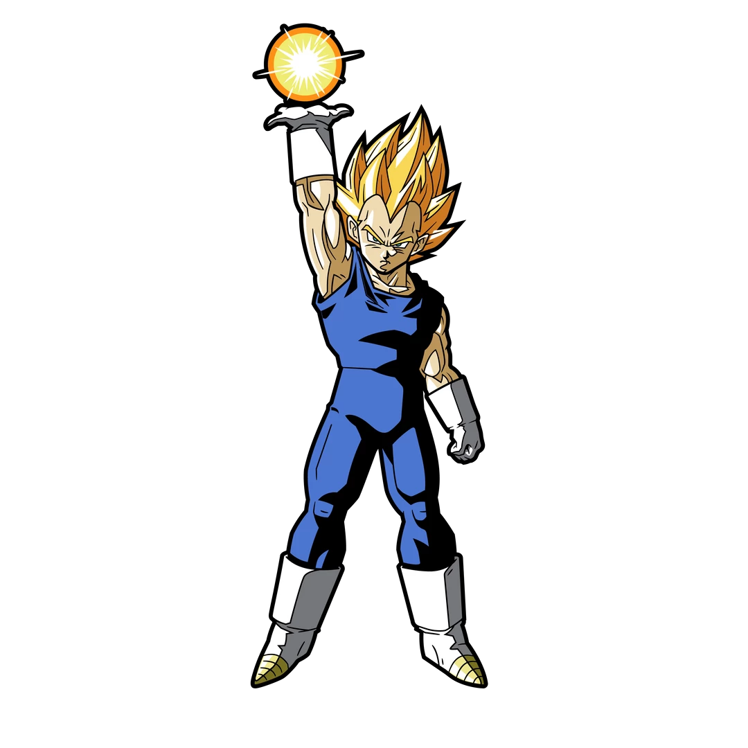 Super Saiyan Vegeta #341 Dragon Ball Z FiGPiN Classic 6 Super Saiyan Vegeta #341 Dragon Ball Z FiGPiN Classic