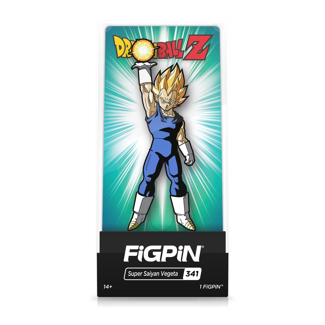 Super Saiyan Vegeta #341 Dragon Ball Z FiGPiN Classic 4 Super Saiyan Vegeta #341 Dragon Ball Z FiGPiN Classic