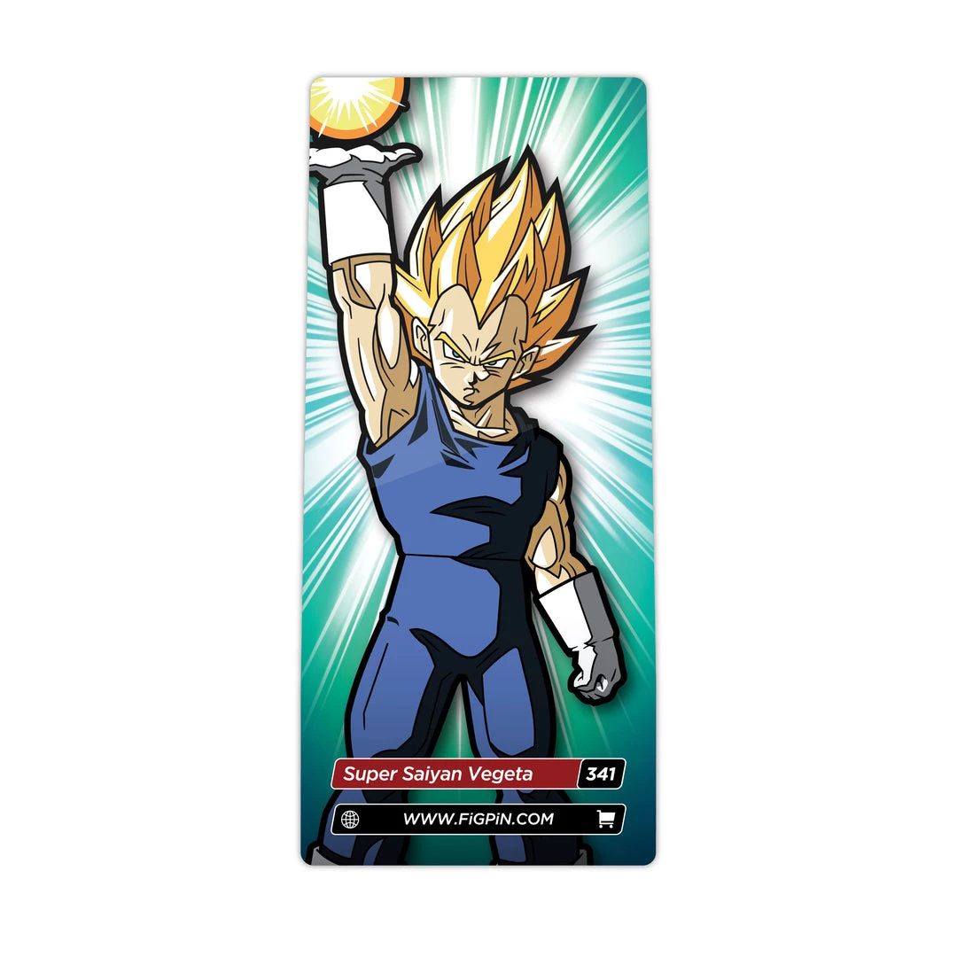Super Saiyan Vegeta #341 Dragon Ball Z FiGPiN Classic 5 Super Saiyan Vegeta #341 Dragon Ball Z FiGPiN Classic