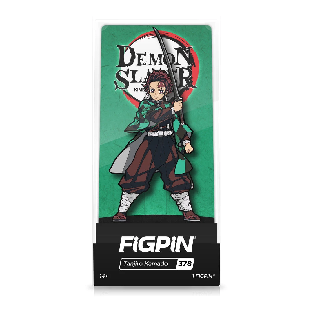 Tanjiro Kamado #378 Demon Slayer FiGPiN Classic 4 Tanjiro Kamado #378 Demon Slayer FiGPiN Classic