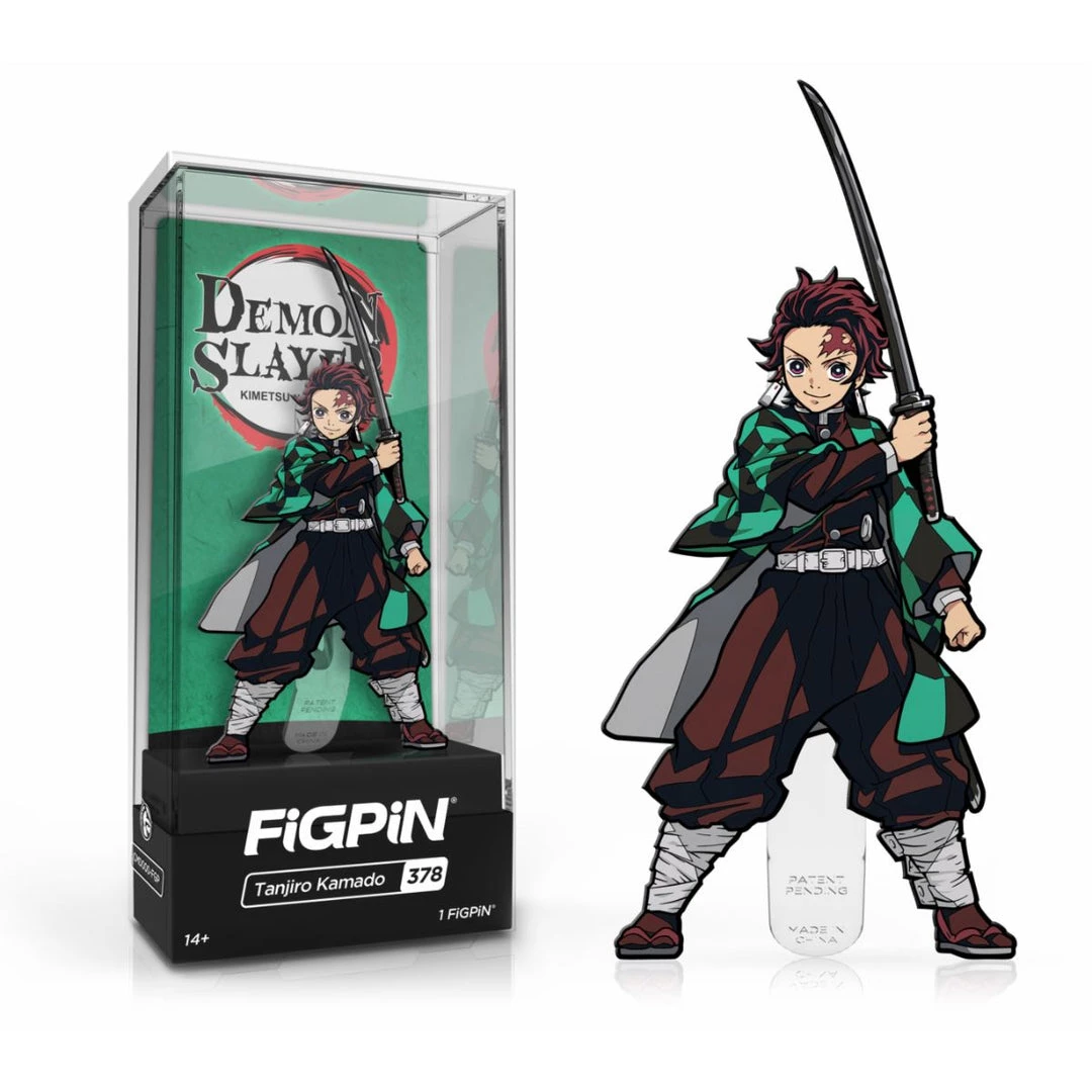 Tanjiro Kamado #378 Demon Slayer FiGPiN Classic 3 Tanjiro Kamado #378 Demon Slayer FiGPiN Classic