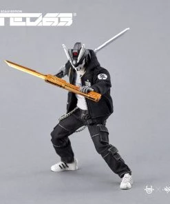 TEQ63 1:12 Scale Action Figure Deluxe Set - OG Black Edition - By Quiccs X Devil Toys