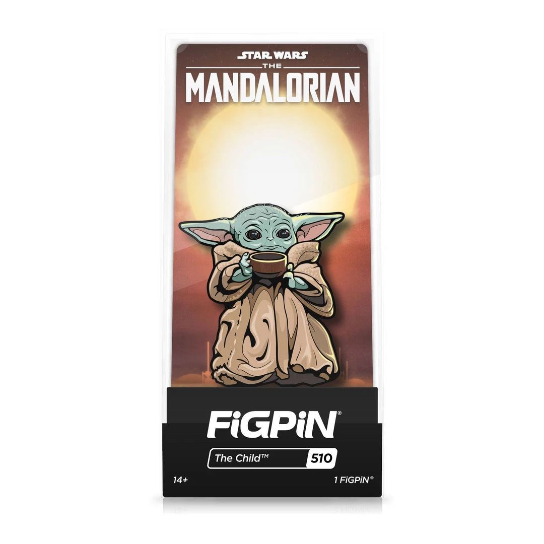 The Child (with Soup) #510 Star Wars: The Mandalorian FiGPiN Classic 4 The Child (with Soup) #510 Star Wars: The Mandalorian FiGPiN Classic