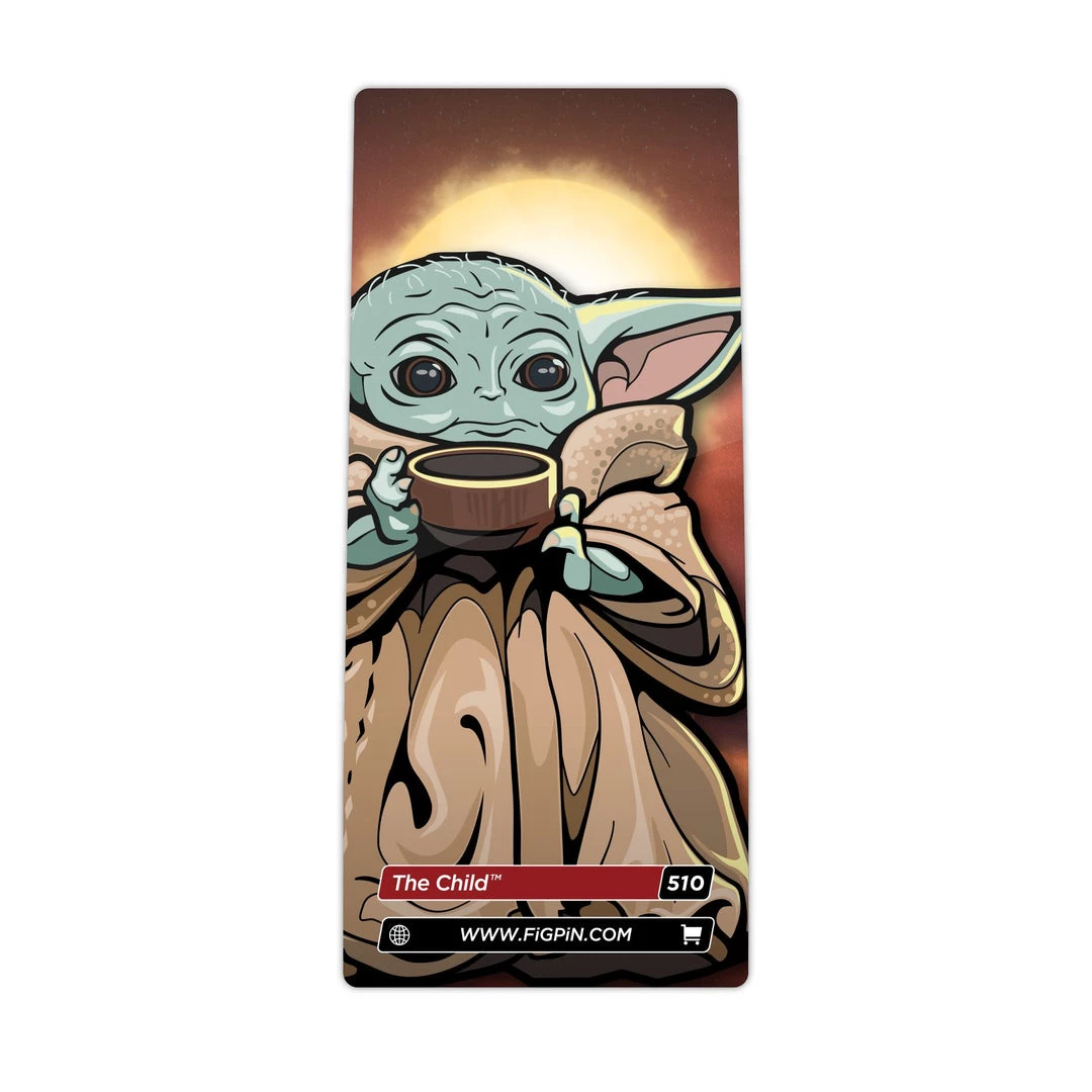 The Child (with Soup) #510 Star Wars: The Mandalorian FiGPiN Classic 5 The Child (with Soup) #510 Star Wars: The Mandalorian FiGPiN Classic