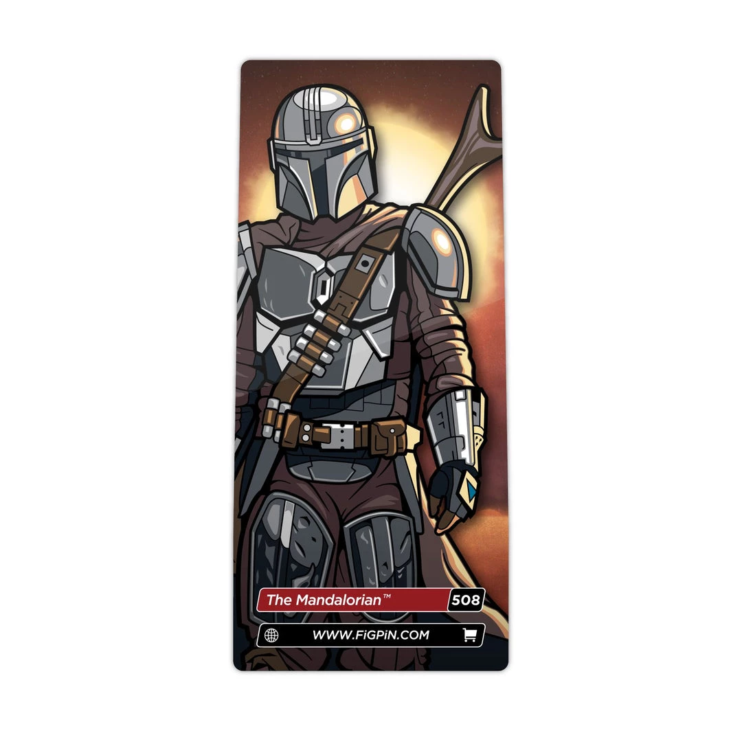 The Mandalorian #508 Star Wars: The Mandalorian FiGPiN Classic 5 The Mandalorian #508 Star Wars: The Mandalorian FiGPiN Classic