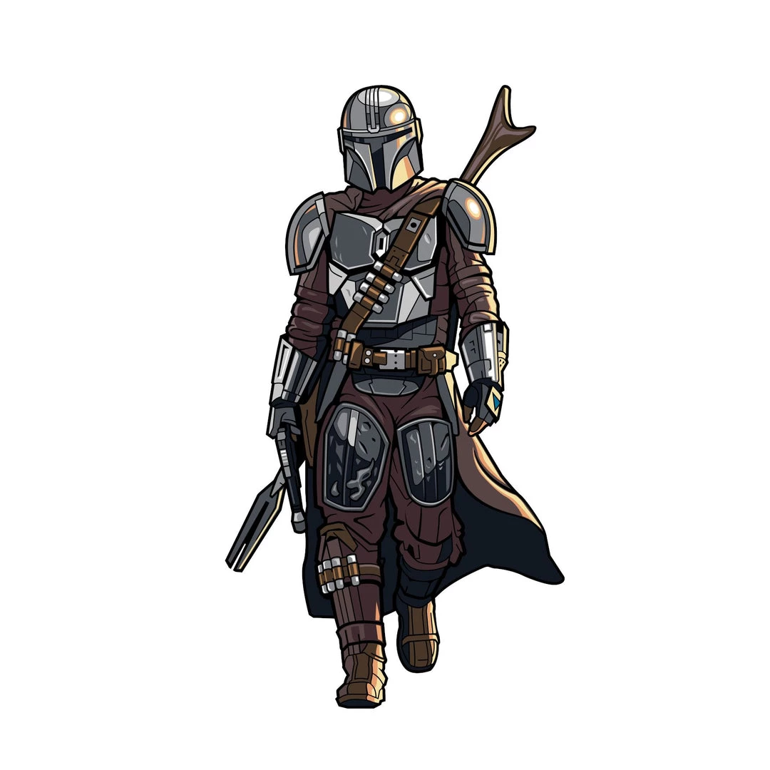 The Mandalorian #508 Star Wars: The Mandalorian FiGPiN Classic 6 The Mandalorian #508 Star Wars: The Mandalorian FiGPiN Classic