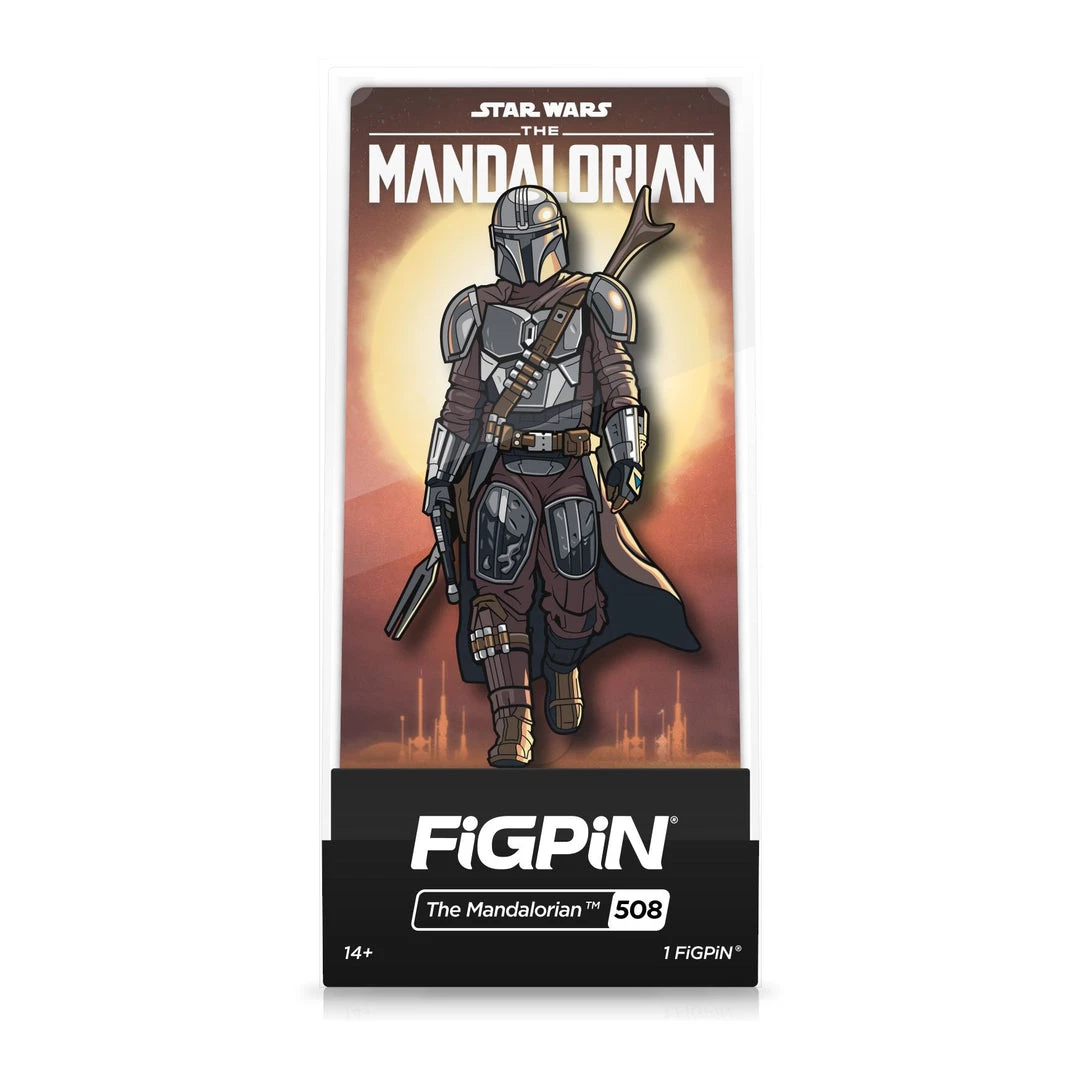 The Mandalorian #508 Star Wars: The Mandalorian FiGPiN Classic 4 The Mandalorian #508 Star Wars: The Mandalorian FiGPiN Classic