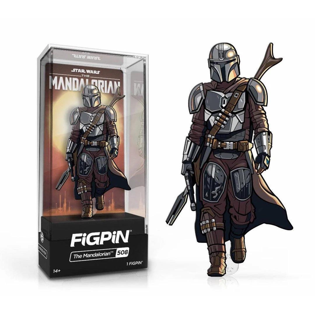 The Mandalorian #508 Star Wars: The Mandalorian FiGPiN Classic 3 The Mandalorian #508 Star Wars: The Mandalorian FiGPiN Classic