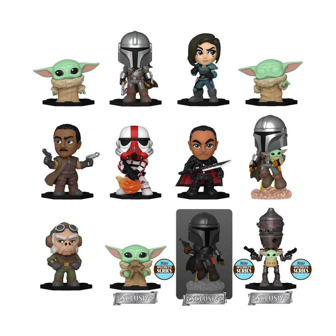 The Mandalorian Mystery Minis By Funko - Specialty Series Exclusive Blind Boxes 3 The Mandalorian Mystery Minis By Funko - Specialty Series Exclusive Blind Boxes