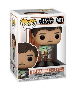 The Mandalorian With Grogu #461 The Mandalorian Funko POP! Star Wars In Stock Funko