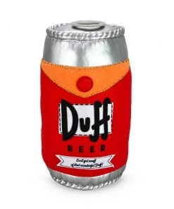 The Simpsons 10" Duff Beer Can Plush By Kidrobot Designer Toys