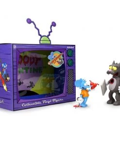 The Simpsons: Itchy And Scratchy Vinyl Art Figure - My Bloody Valentine Edition By Kidrobot