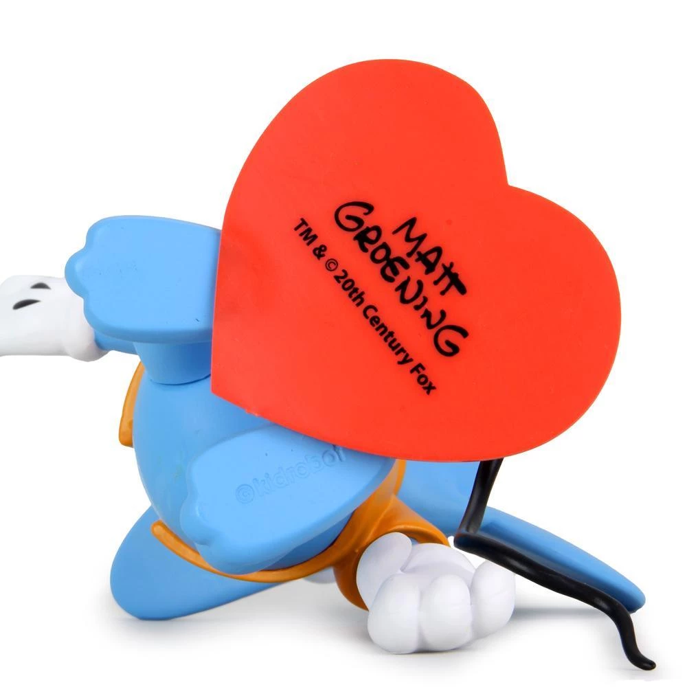 The Simpsons: Itchy And Scratchy Vinyl Art Figure - My Bloody Valentine Edition By Kidrobot 13 The Simpsons: Itchy And Scratchy Vinyl Art Figure - My Bloody Valentine Edition By Kidrobot