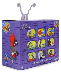 The Simpsons: Itchy And Scratchy Vinyl Art Figure - My Bloody Valentine Edition By Kidrobot 27 The Simpsons: Itchy And Scratchy Vinyl Art Figure - My Bloody Valentine Edition By Kidrobot
