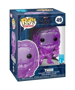 In Stock Funko Thor #49 Infinity Saga Funko POP! Artist Series With Pop! Protector Case