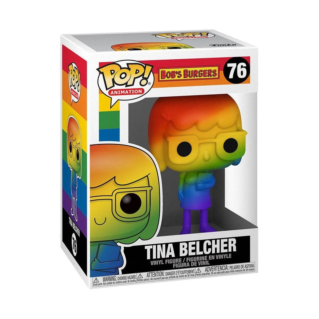 Tina Belcher #76 (Rainbow) Pride 2021 Funko POP! Animation 4 Tina Belcher #76 (Rainbow) Pride 2021 Funko POP! Animation