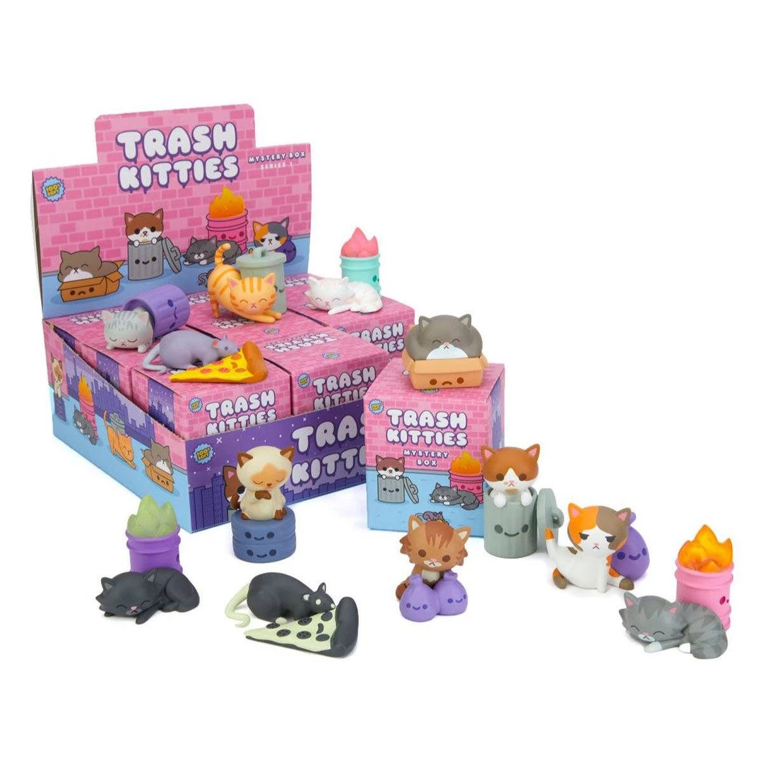 Designer Toys Trash Kitties Blind Box Series By 100% Soft 3 Designer Toys Trash Kitties Blind Box Series By 100% Soft