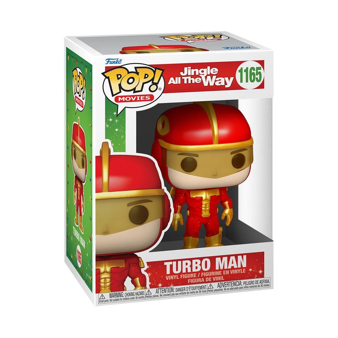 Turbo Man #1165 Jingle All The Way Funko POP! Movies In Stock Funko 4 Turbo Man #1165 Jingle All The Way Funko POP! Movies In Stock Funko