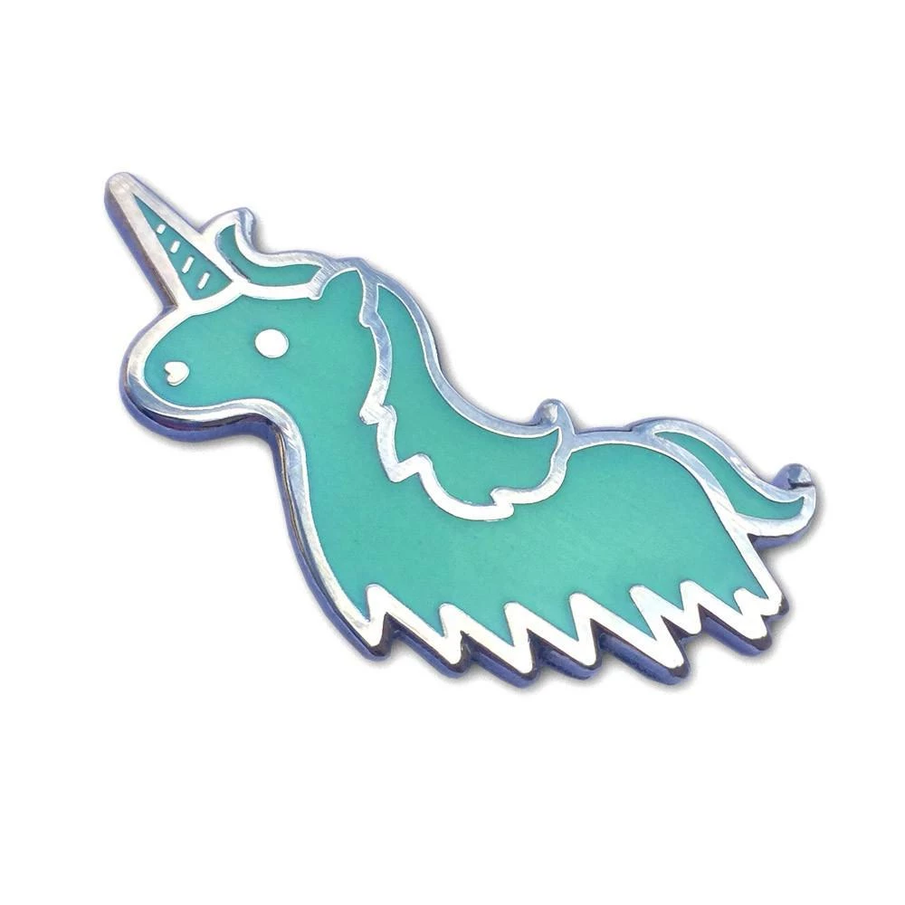 Enamel Pins Unicorn Ghost - Glow In The Dark Enamel Pin By 100% Soft 3 Enamel Pins Unicorn Ghost - Glow In The Dark Enamel Pin By 100% Soft