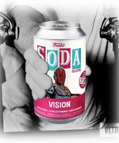 Vision With 1:6 Chance At A Chase! Marvel Funko Vinyl SODA [PRE-ORDER FOR ESTIMATED Q4 2022* DELIVERY]