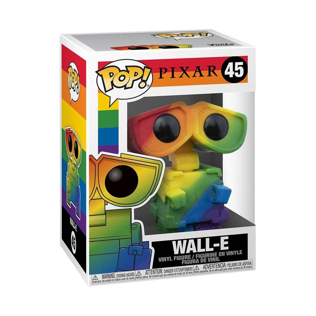 Wall-E #45 (Rainbow) Pride 2021 Funko POP! Disney In Stock Funko 4 Wall-E #45 (Rainbow) Pride 2021 Funko POP! Disney In Stock Funko