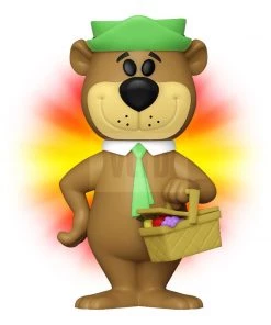 Yogi Bear With 1:6 Chance At A Flocked Chase! Hanna-Barbera Funko Vinyl SODA [PRE-ORDER FOR ESTIMATED* Q2 2022 DELIVERY]