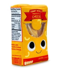 Yummy World Matty Macaroni & Cheese Large Plush By Kidrobot Yummyworld