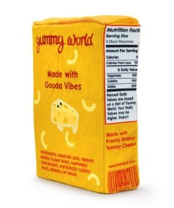 Yummy World Matty Macaroni & Cheese Large Plush By Kidrobot Yummyworld
