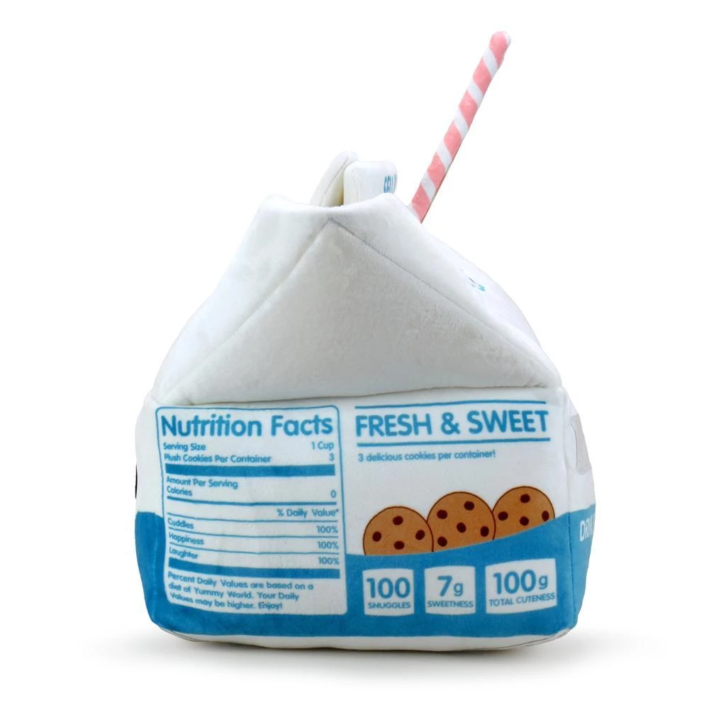 Yummy World Milk & Cookies Large Plush By Kidrobot 6 Yummy World Milk & Cookies Large Plush By Kidrobot