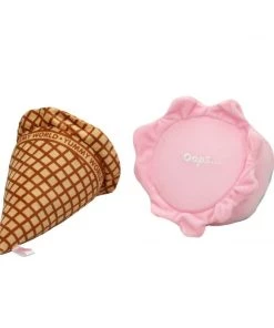 Yummy World Walter Waffle Cone Ice Cream Medium Plush By Kidrobot Yummyworld