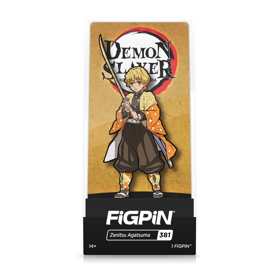 Zenitsu Agatsuma #381 Demon Slayer FiGPiN Classic 4 Zenitsu Agatsuma #381 Demon Slayer FiGPiN Classic