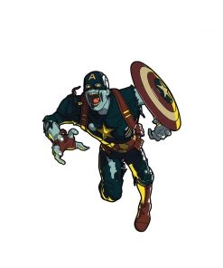 Zombie Captain America #817 Marvel Studios: What If ... ? FiGPiN Classic 8 Zombie Captain America #817 Marvel Studios: What If ... ? FiGPiN Classic