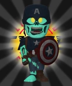Zombie Captain America With 1:6 Chance At A GID Chase! Marvel Studios What If...? Funko Vinyl SODA [PRE-ORDER DELIVERY ESTIMATE COMING SOON]