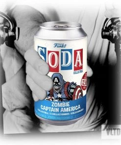 Zombie Captain America With 1:6 Chance At A GID Chase! Marvel Studios What If...? Funko Vinyl SODA [PRE-ORDER DELIVERY ESTIMATE COMING SOON]